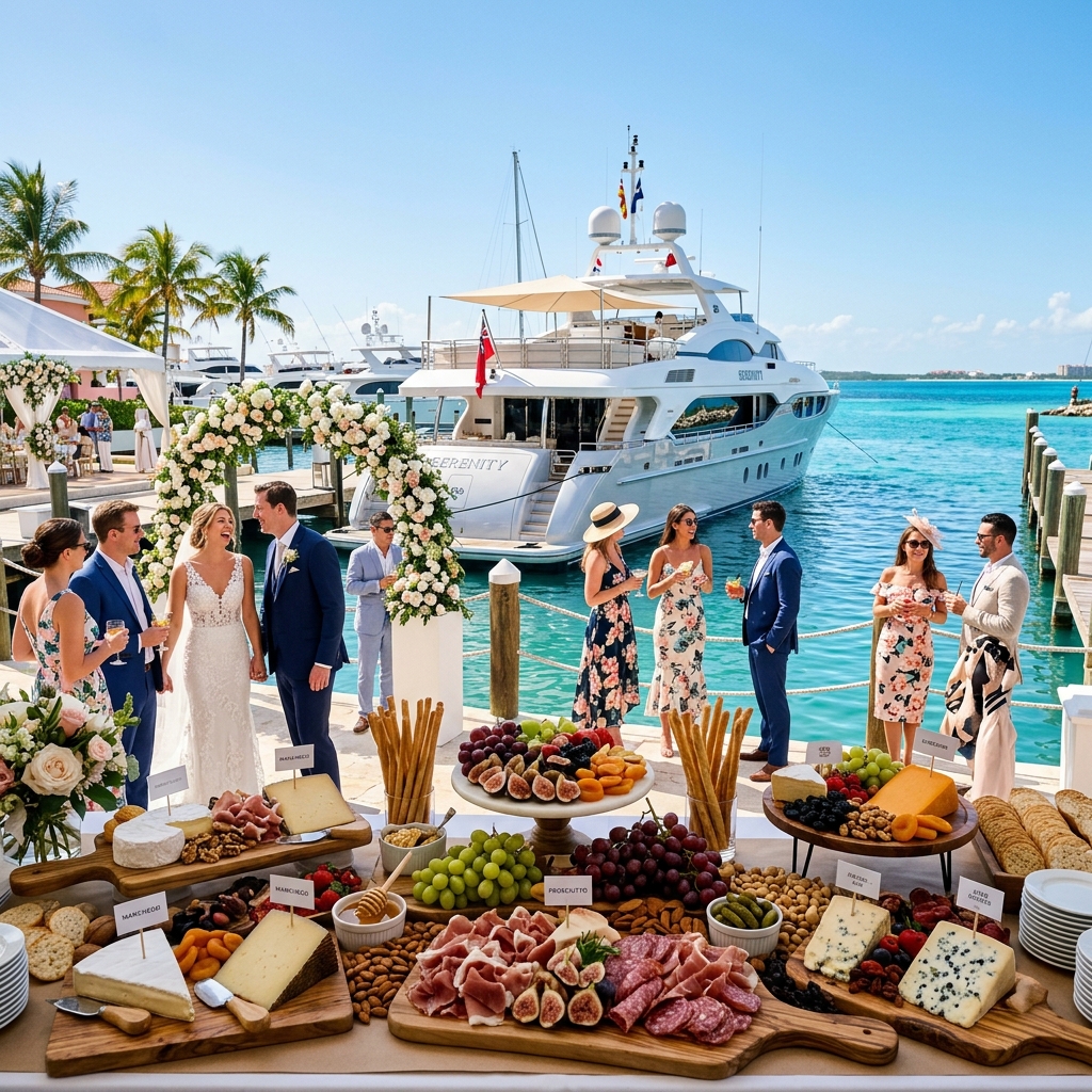 Boda de lujo en yate